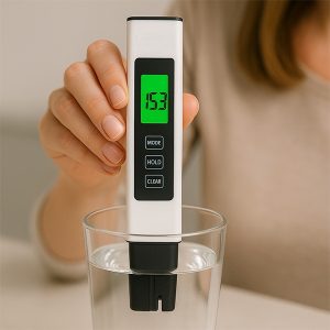 Water tester die direct resultaten toont | WATRIUS