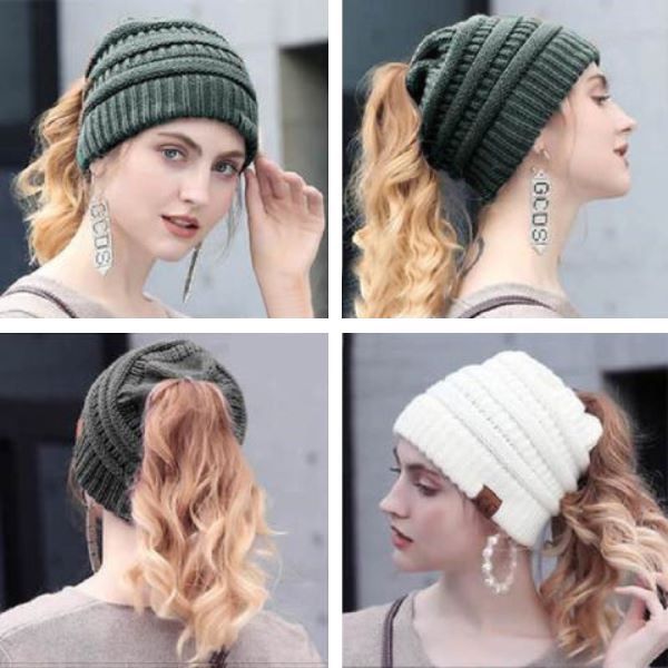 BEANIEHUT hestehale hue