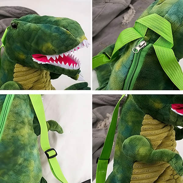 Behagelig dinosaurrygsæk