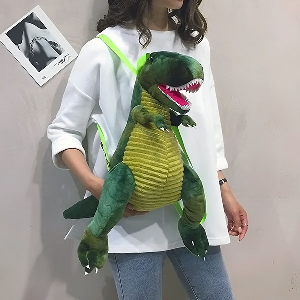 Dinosaurrygsæk til voksne