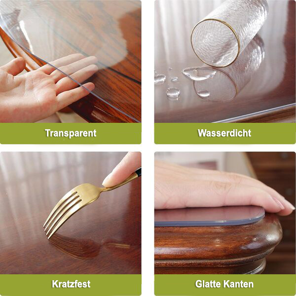 Ridsebeskyttende PVC-borddække