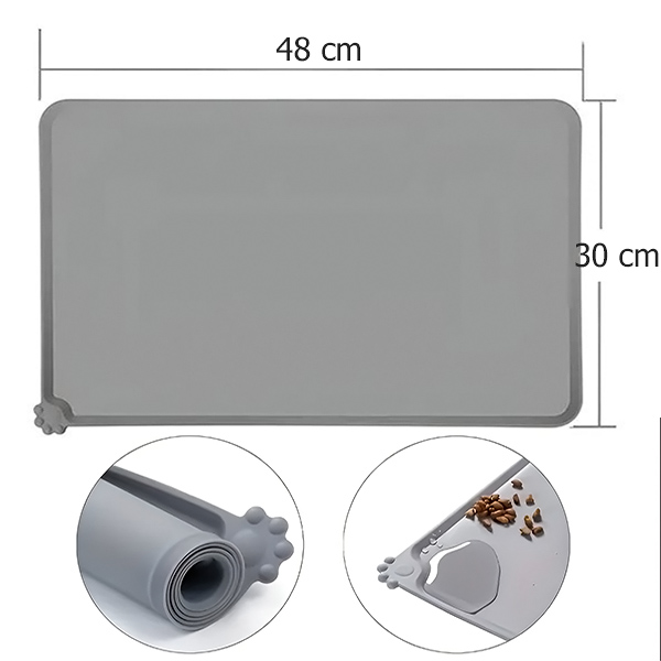 Kæledyrsmåtte grå