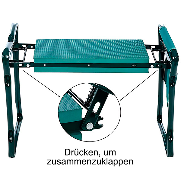 KNEEBENCH sammenklappelig