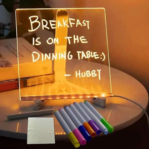 Kærlighedsbeskeder LED tavle