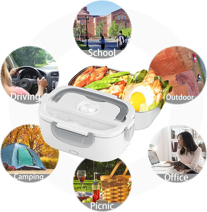 MUNCUP opvarmet madkasse