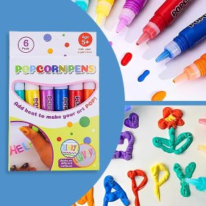 Magiske Puffy Markere (6 stk) | PUFFPENS