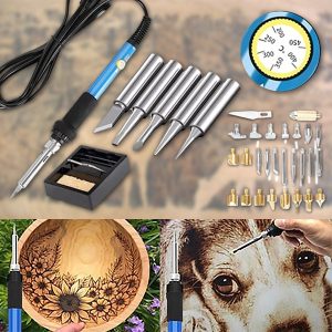 Professionelt træbrænderværktøjssæt | PYROPEN