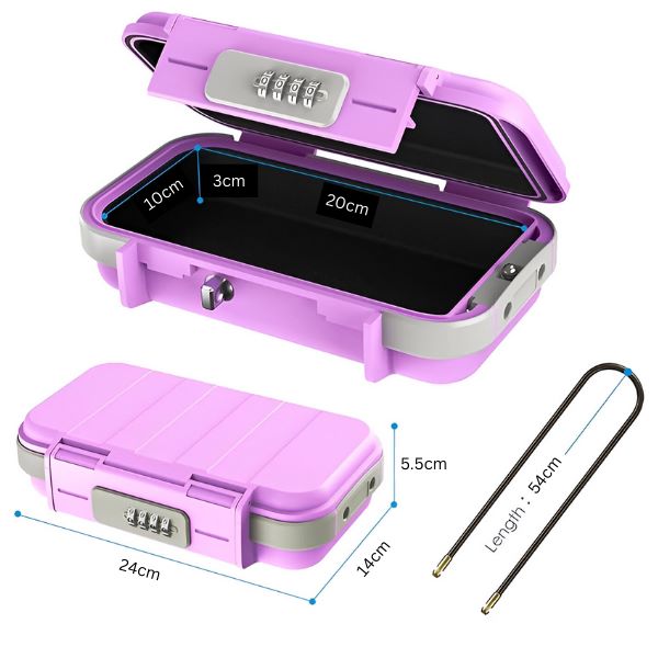 SAFORY rejsepengeskab pakke