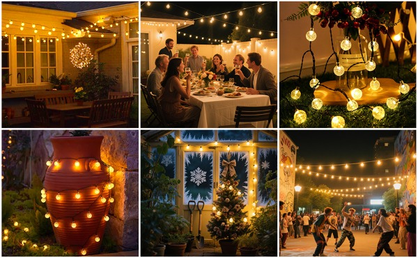 SOLSTICE solcelledrevne lyskæde