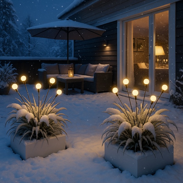 Solcellelampe detaljer