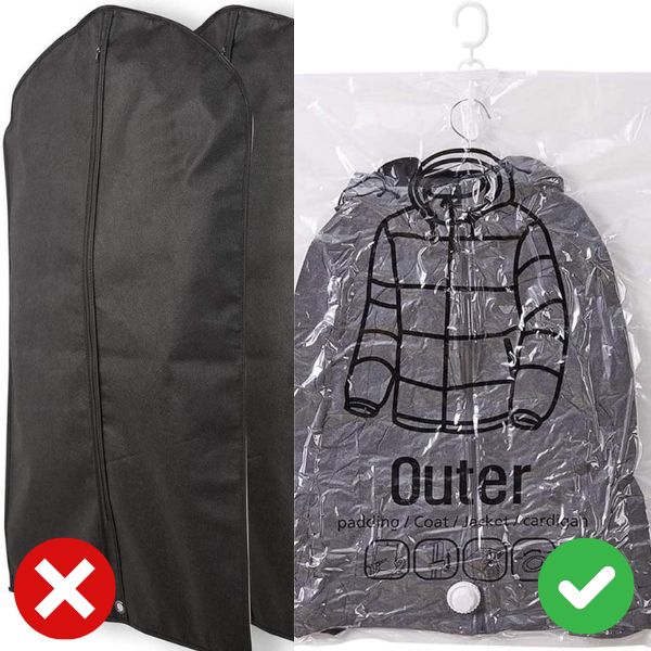 VACUHANG gennemsigtig pose