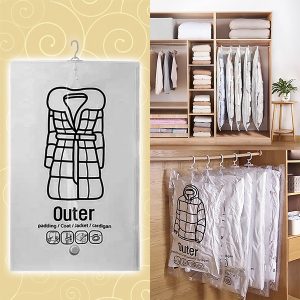 Hængende vakuumopbevaringsposer (4 stk) | VACUHANG